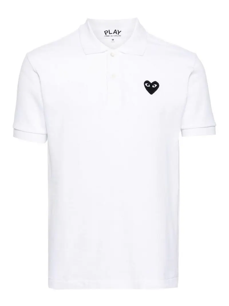 Polo in cotone Bianco