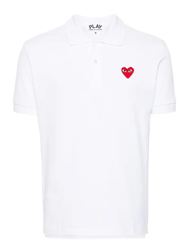 Comme des Garcons Polo Bianco 3854622