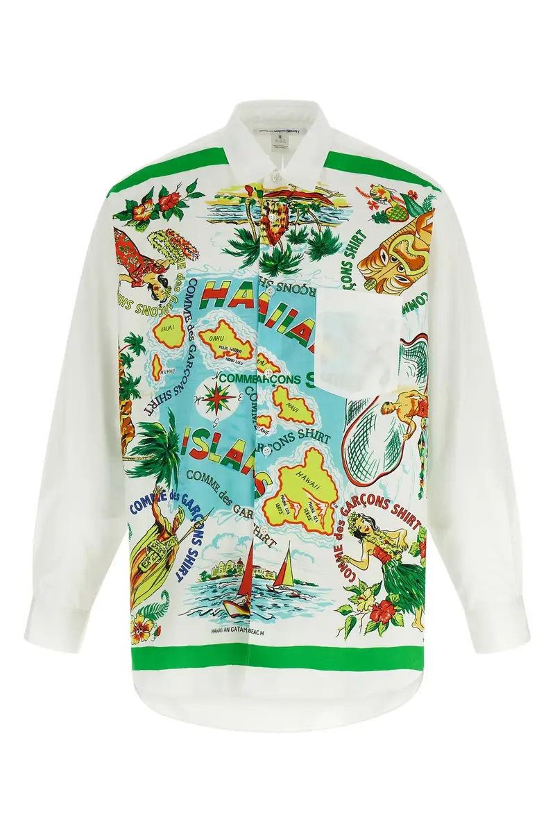 Camicia Cotone Multi