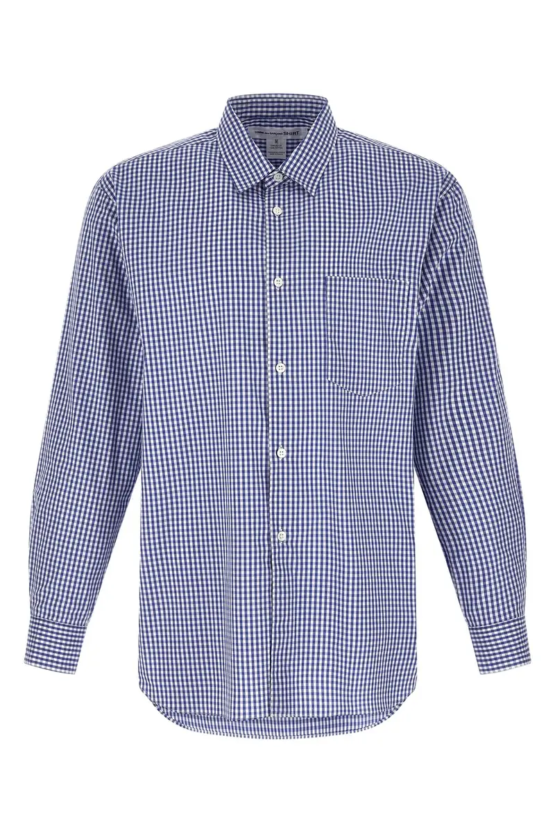 Camicia Vichy Blu