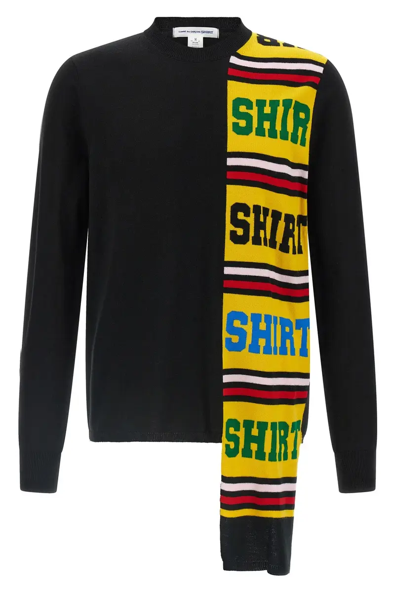 Maglia Intarsio Nero