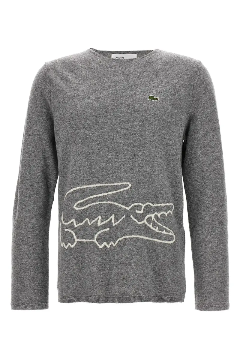 Maglione Comme Des Garcons Shirt X Lacoste Grigio