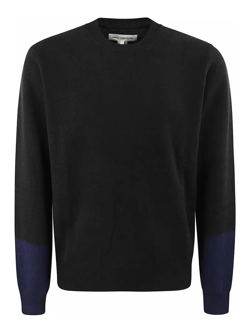 Pullover lavorato a maglia Nero