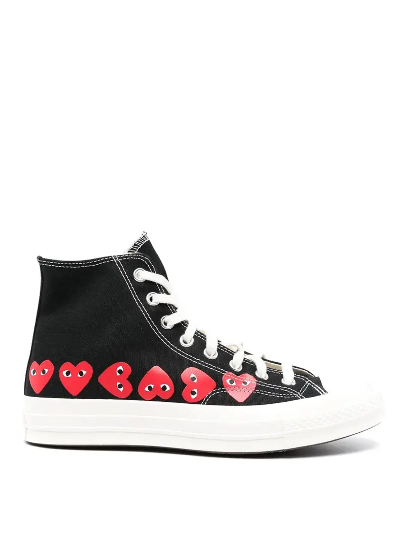 Comme des Garcons Sneakers alte Nero 3314688