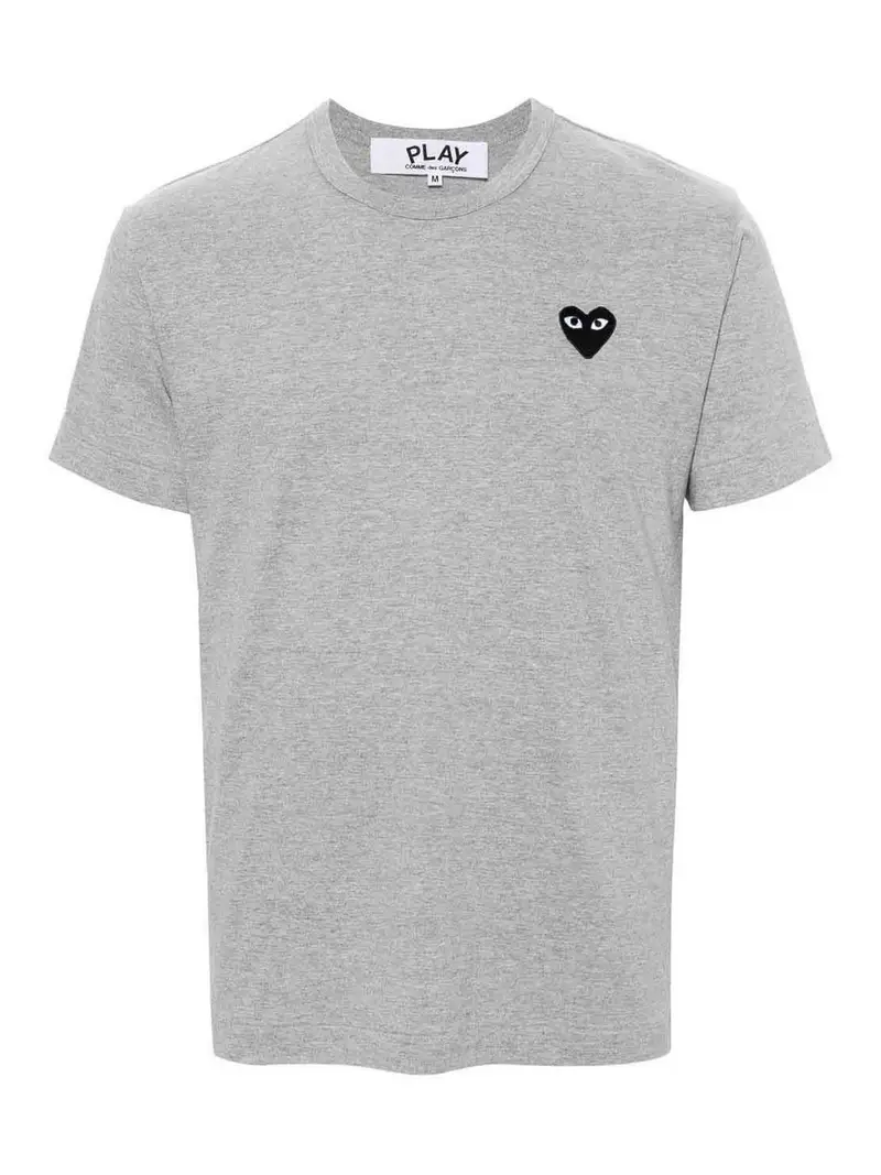 T-shirt in cotone Grigio