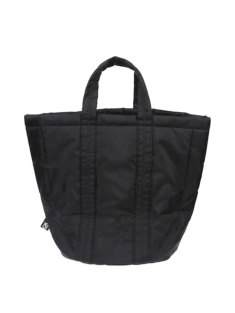 Tote bag di nylon Nero