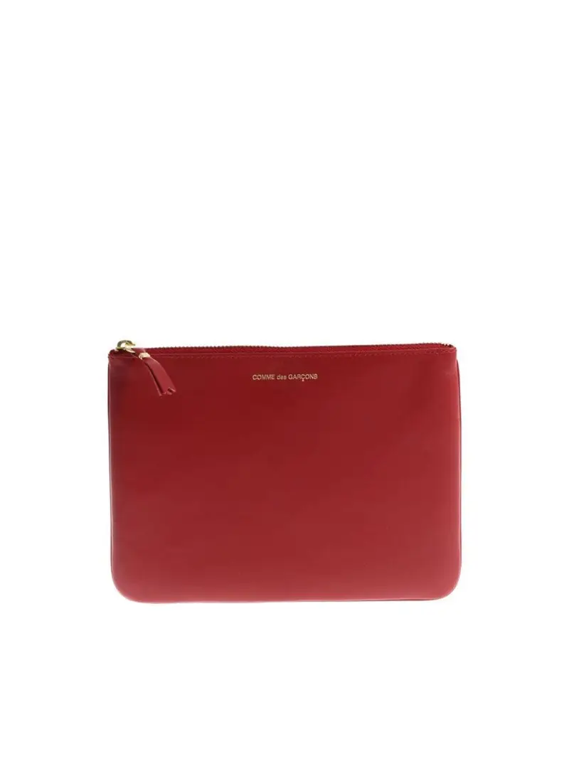 COMME DES GARCONS WALLET Clutch Rosso 3355288