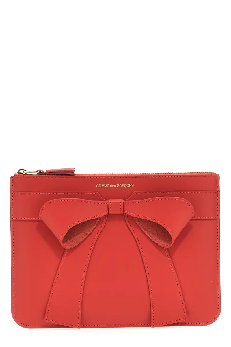 Portafoglio 'Big Bow' Rosso