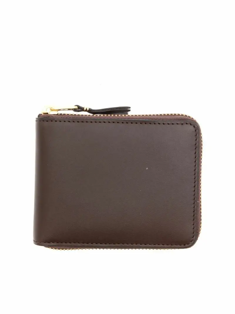 Portafoglio Classic Leather marrone