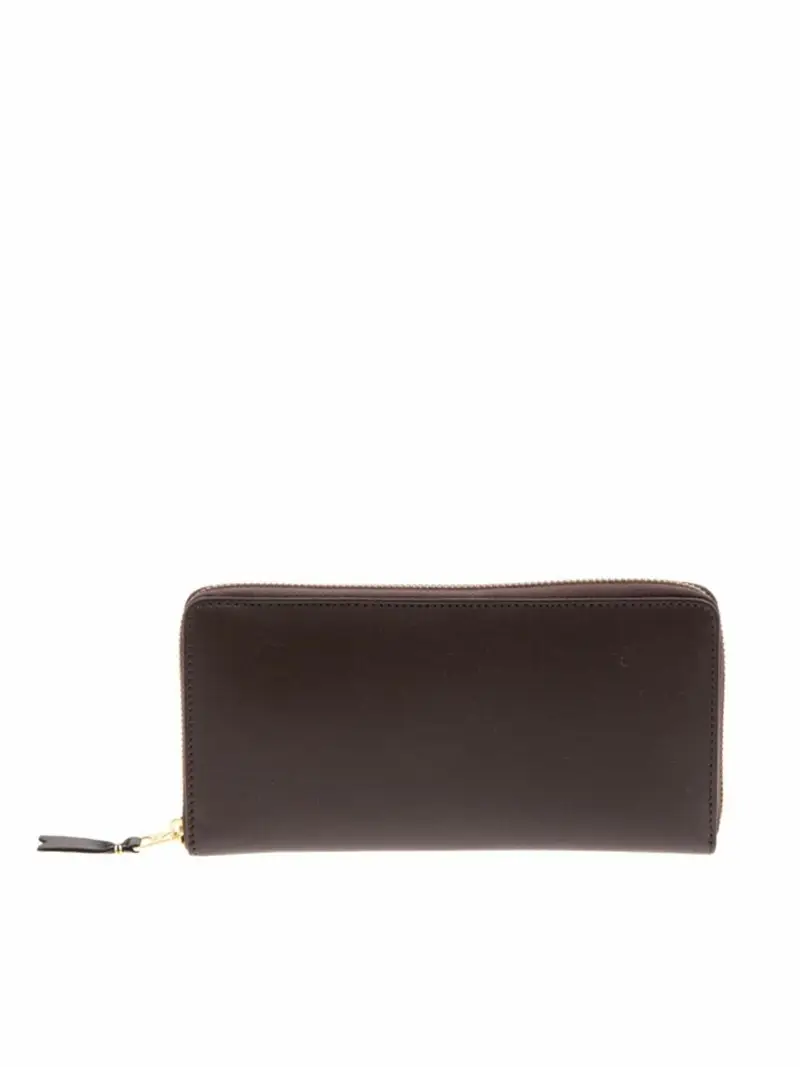 Portafoglio Classic Leather marrone