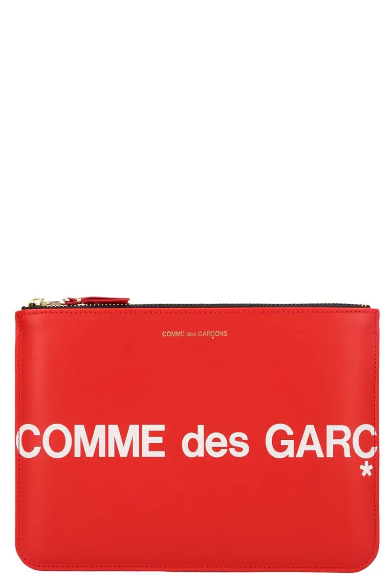 Portafoglio 'Huge Logo' Rosso
