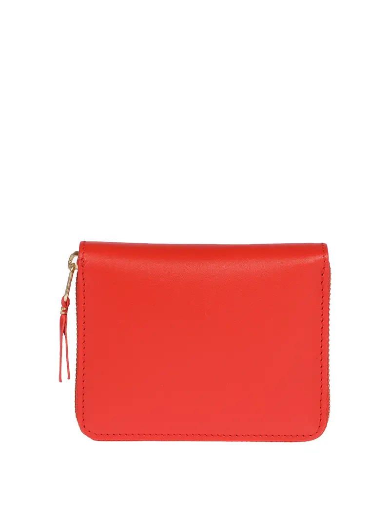 Portafoglio in pelle Rosso