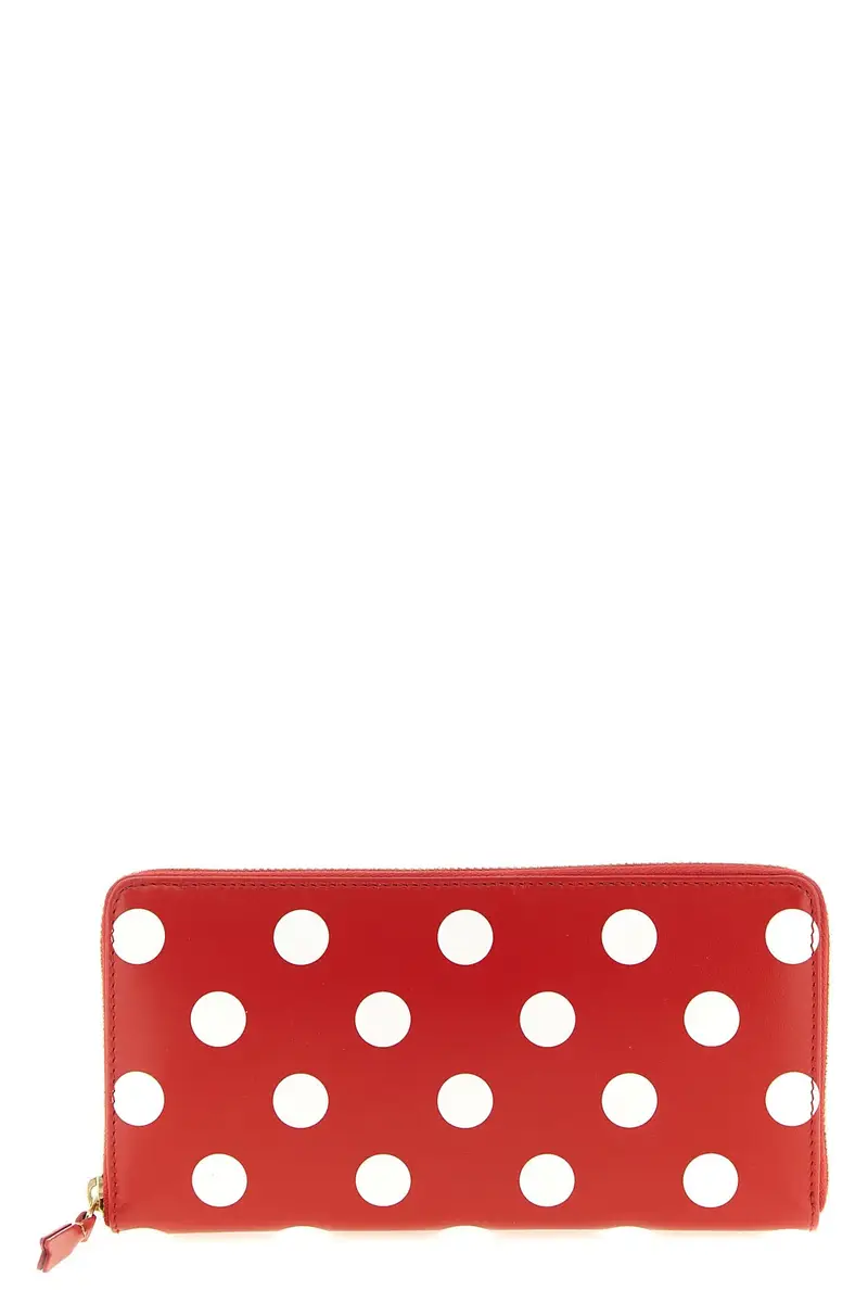 Portafoglio Pola Dots Printed Rosso