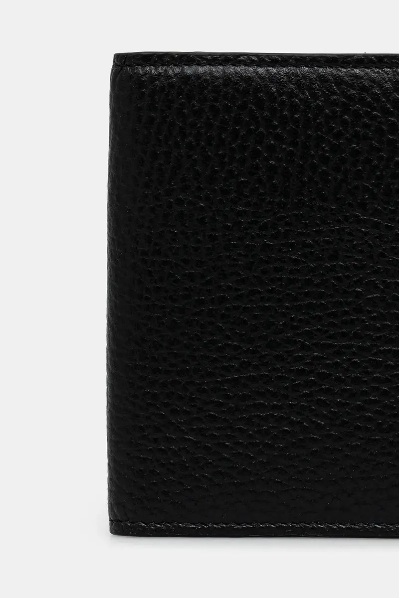 portacarte in pelle Card Holder Wallet colore nero 9174.7001 miniatura 2