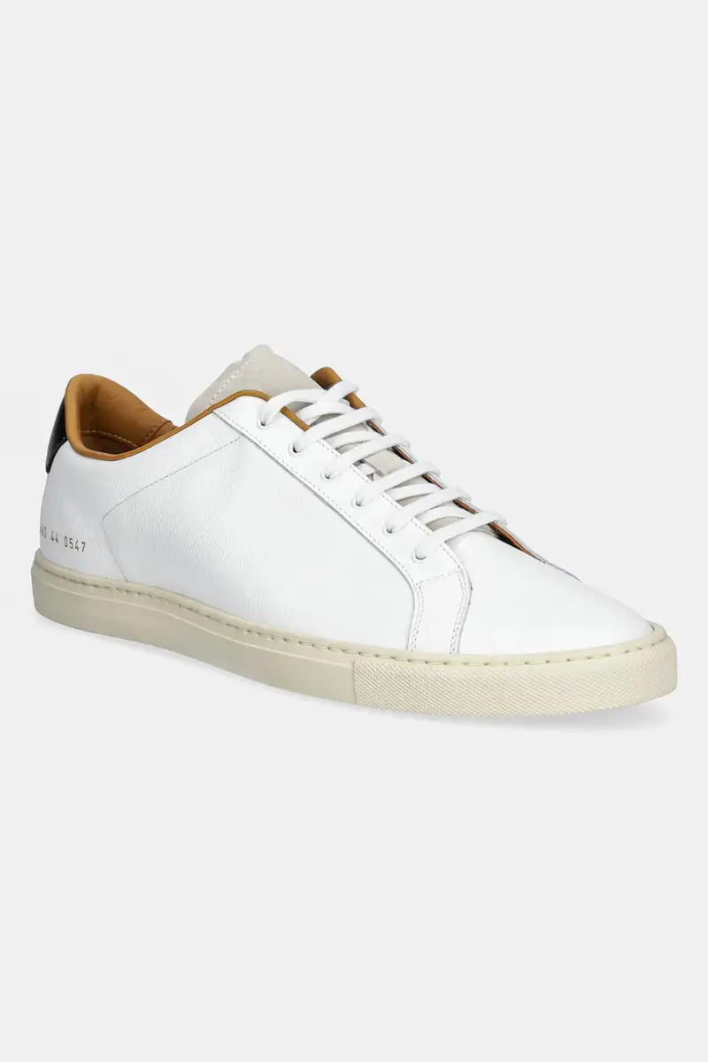 sneakers in pelle Retro Low Profile uomo colore bianco 2480