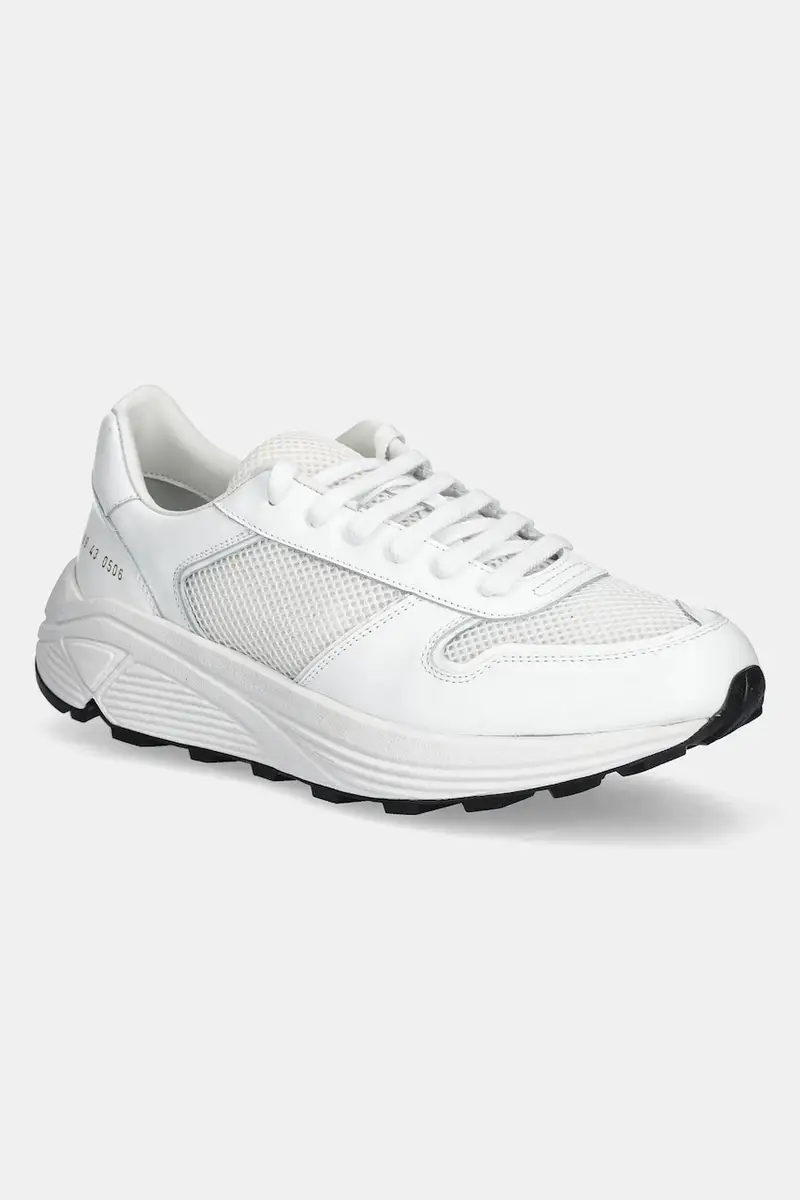 sneakers Premium Runner In Mesh colore bianco 2489