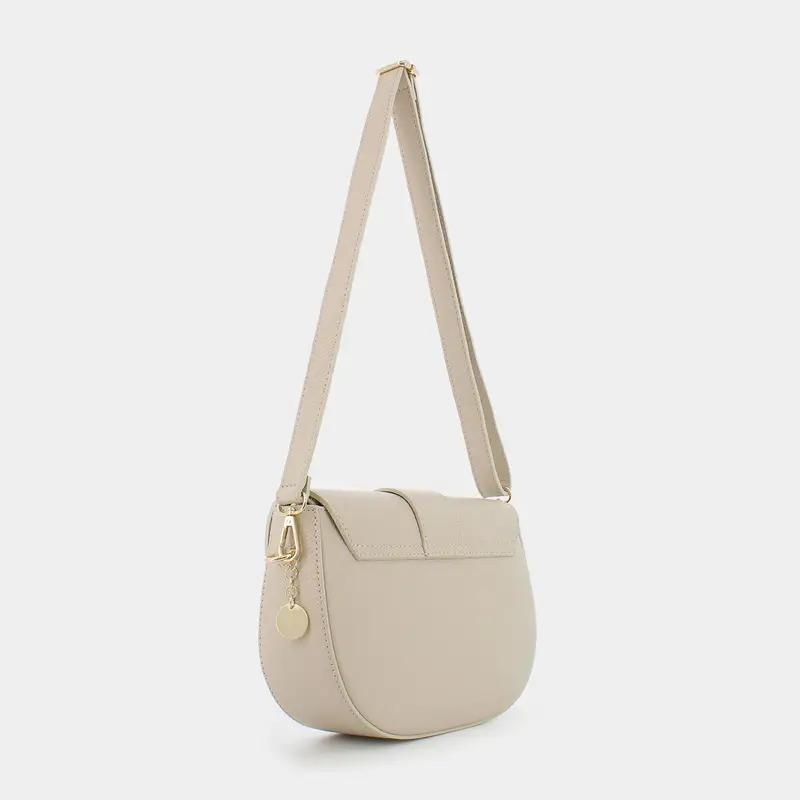 Borse Comodia da Donna, beige miniatura 2