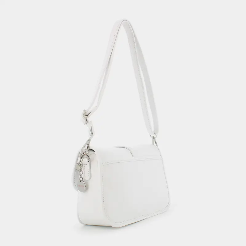 Borse Comodia da Donna, bianco miniatura 2