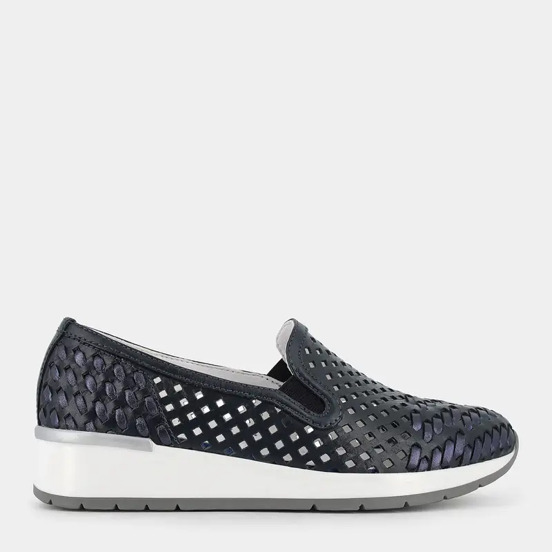 Mocassini Comodia da Donna, blu