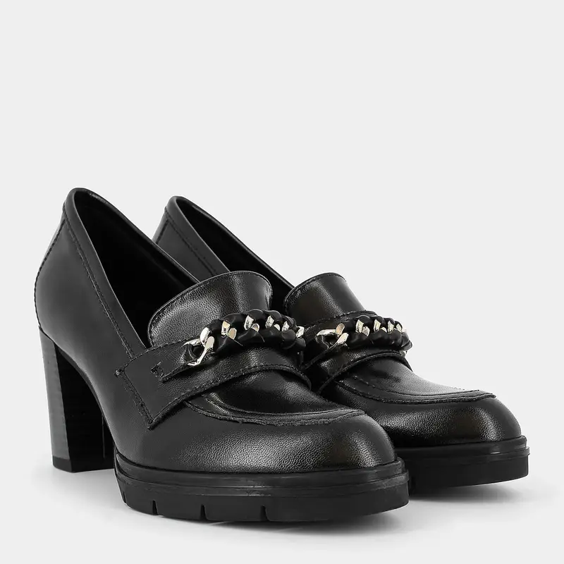 COMODIA Mocassini Donna Nero 3830092 miniatura 2