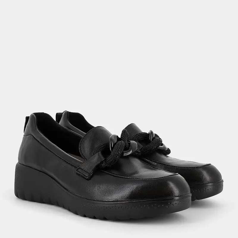 COMODIA Mocassini Donna Nero 3943945 miniatura 2