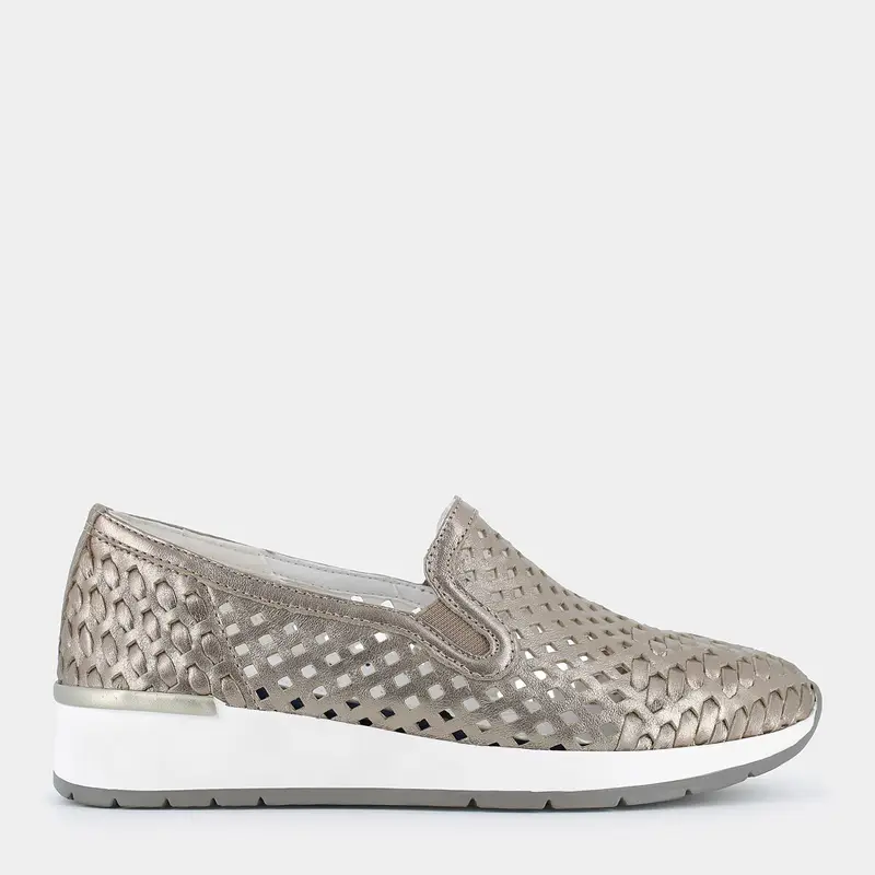 Mocassini Comodia da Donna, oro