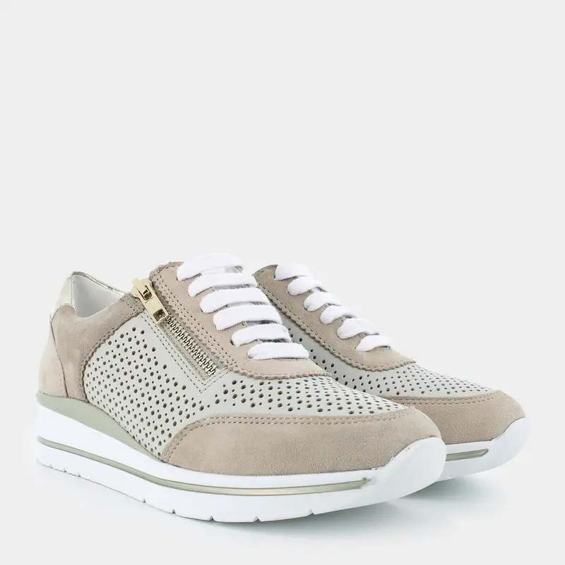 Sneakers Comodia da Donna, beige miniatura 2