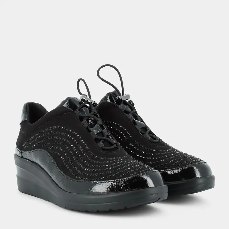 Sneakers Comodia da Donna, nero miniatura 2