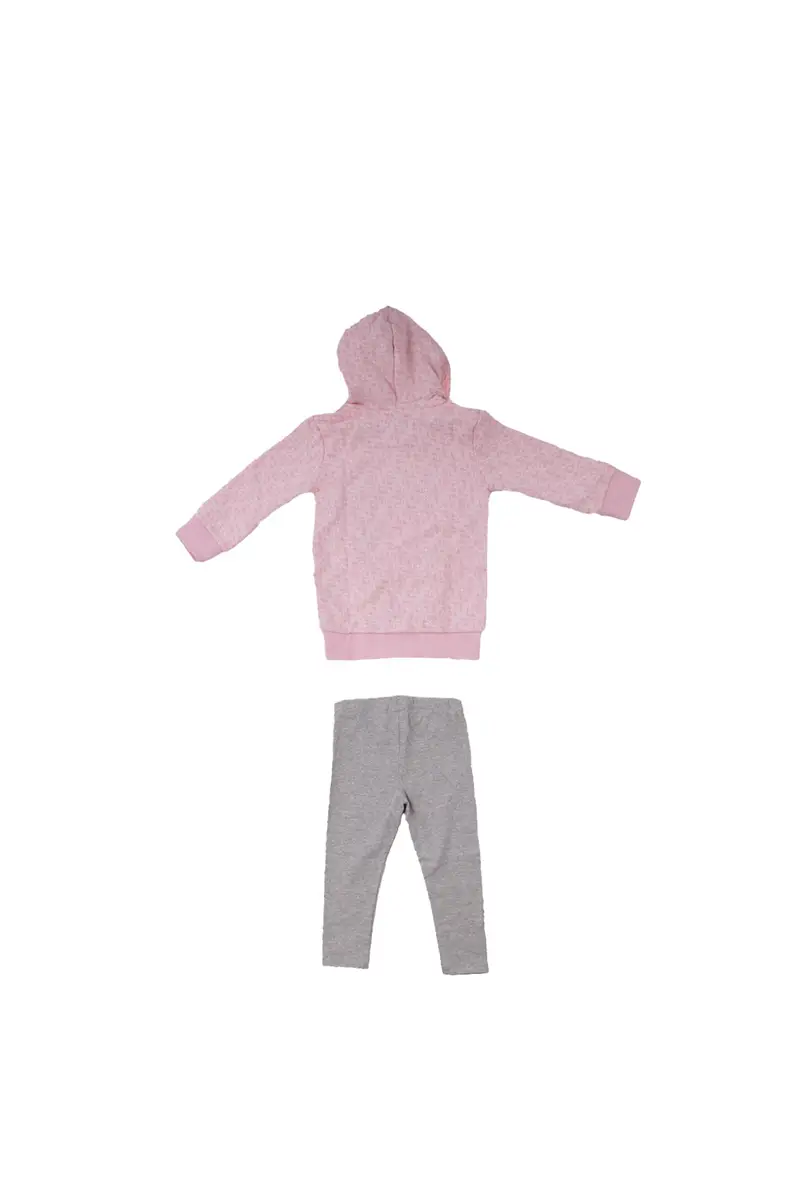 Completo Bambina GUESS Pink Set ls active top leggings miniatura 2