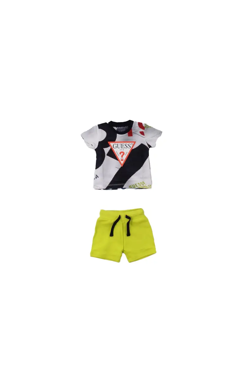 Completo Bambino GUESS Fantasia Set ss t-shirt - shorts
