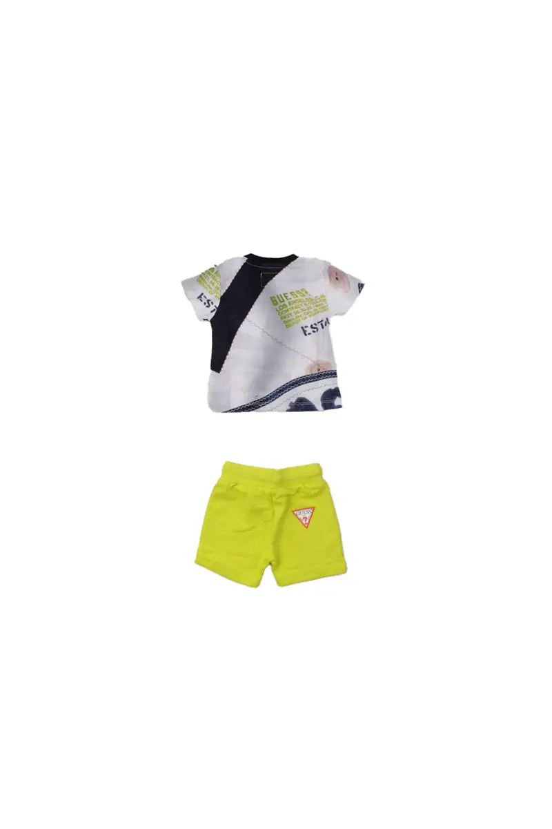 Completo Bambino GUESS Fantasia Set ss t-shirt - shorts miniatura 2