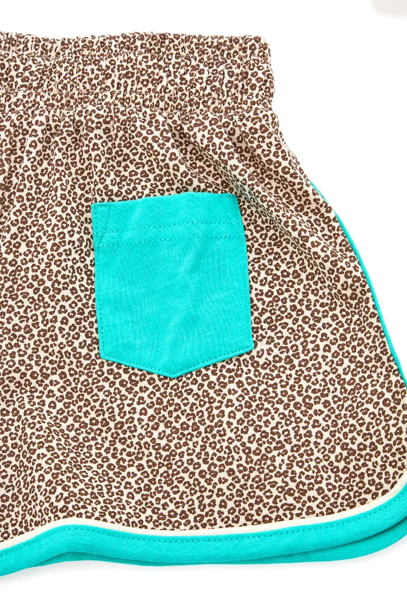 Completo Beige Con Fantasia Animalier Pitt Kids PT-K-SE-7001 miniatura 2