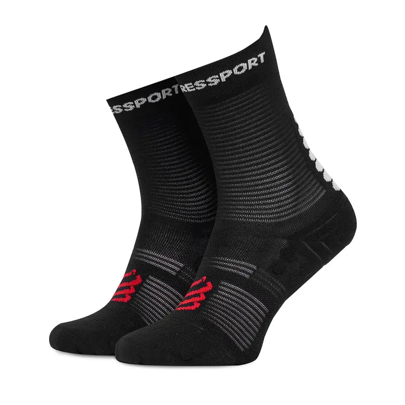 Calzini corti Compressport Pro Racing V4.0 Run Low XU00047B Nero