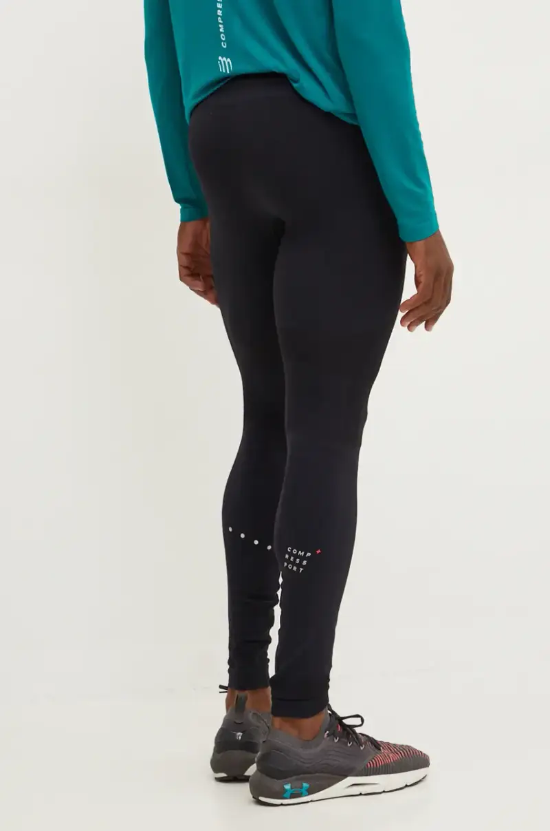 leggings da corsa Winter Running colore nero ATIM3249 miniatura 3