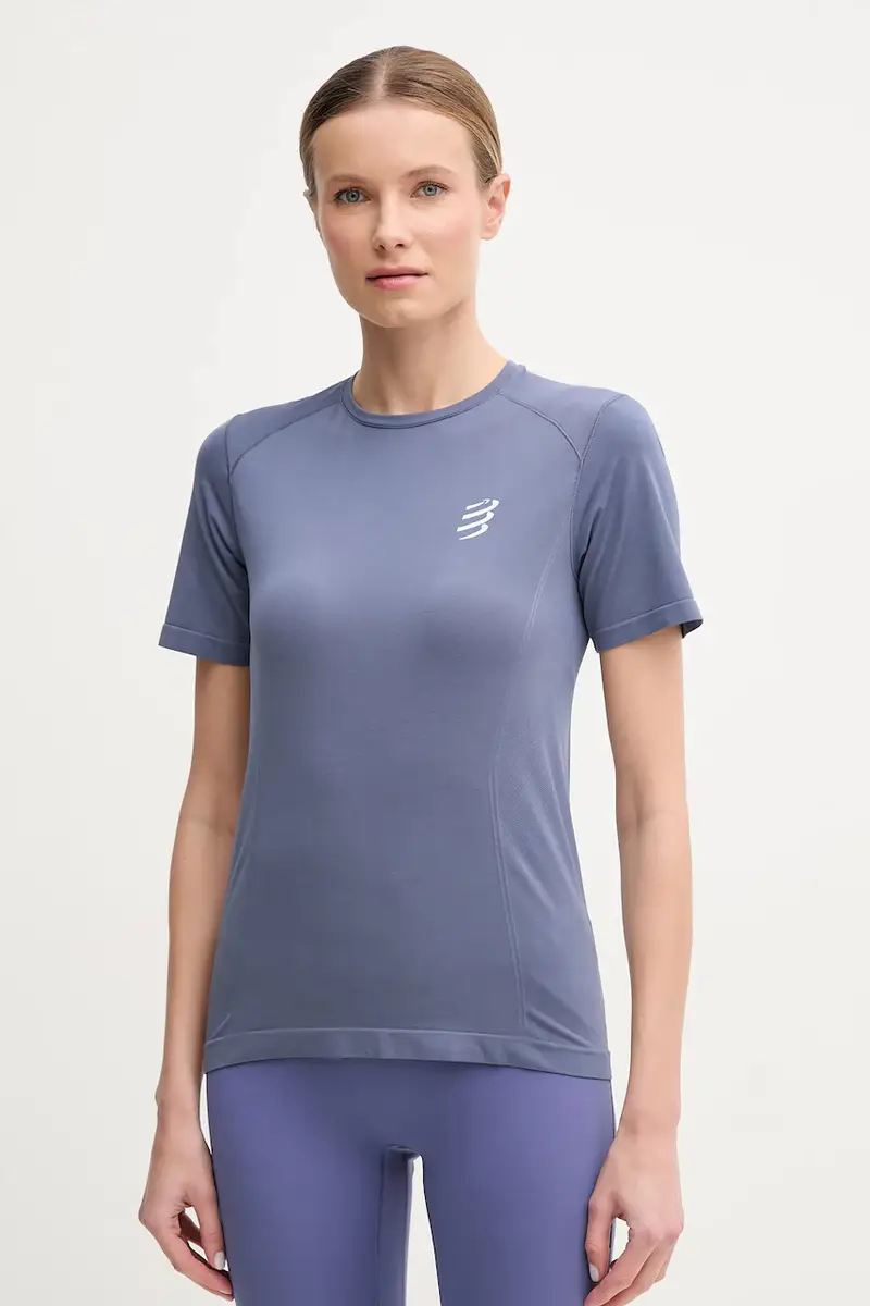 maglietta da corsa Performance colore blu ATSW4930