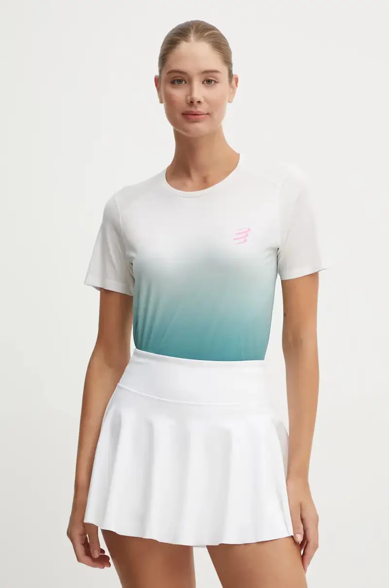 maglietta da corsa Performance colore verde ATSW4930