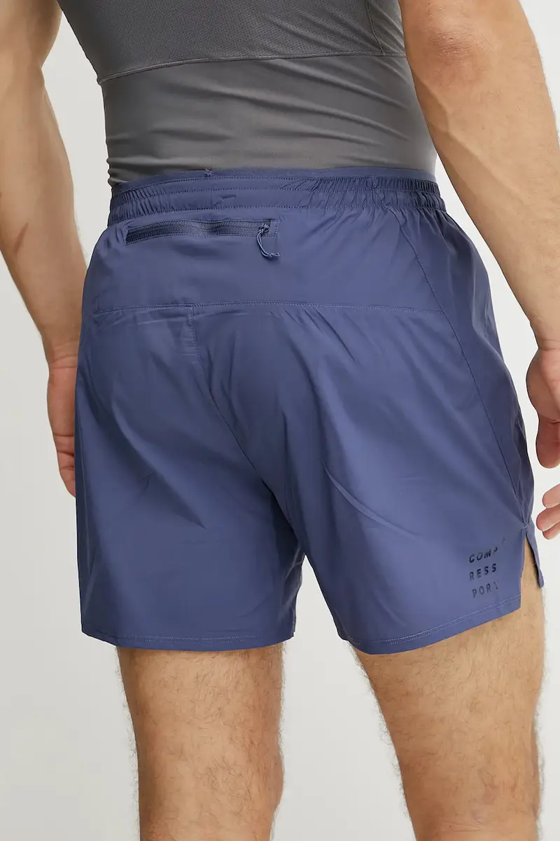 pantaloncini da allenamento uomo colore blu ASHM739 miniatura 2