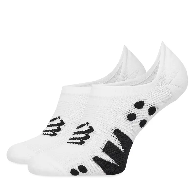 Pedulini Compressport No Show XU00045 Bianco