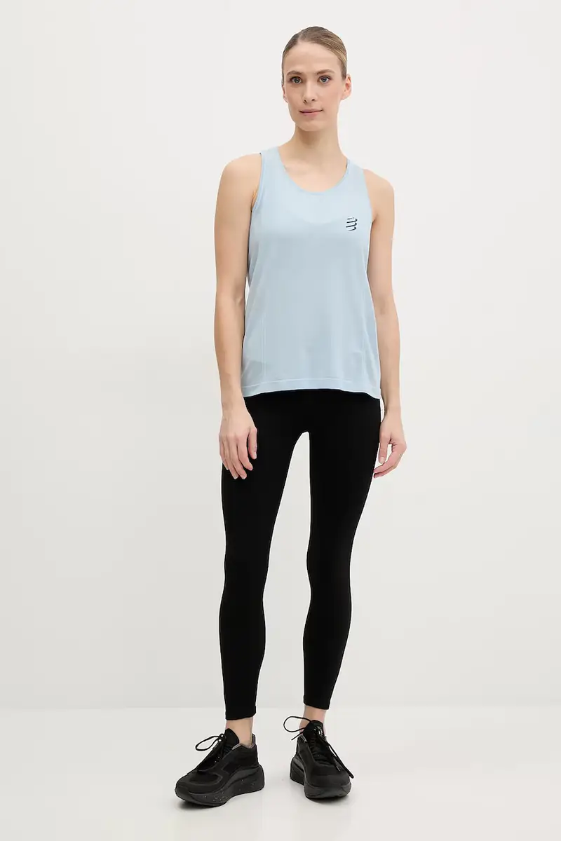 top da corsa Singlet colore blu ATSW744 miniatura 2