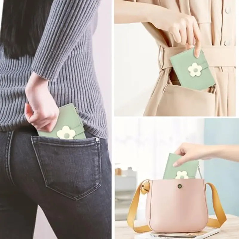 Conisy Portamonete Donna Verde 1985328 miniatura 3