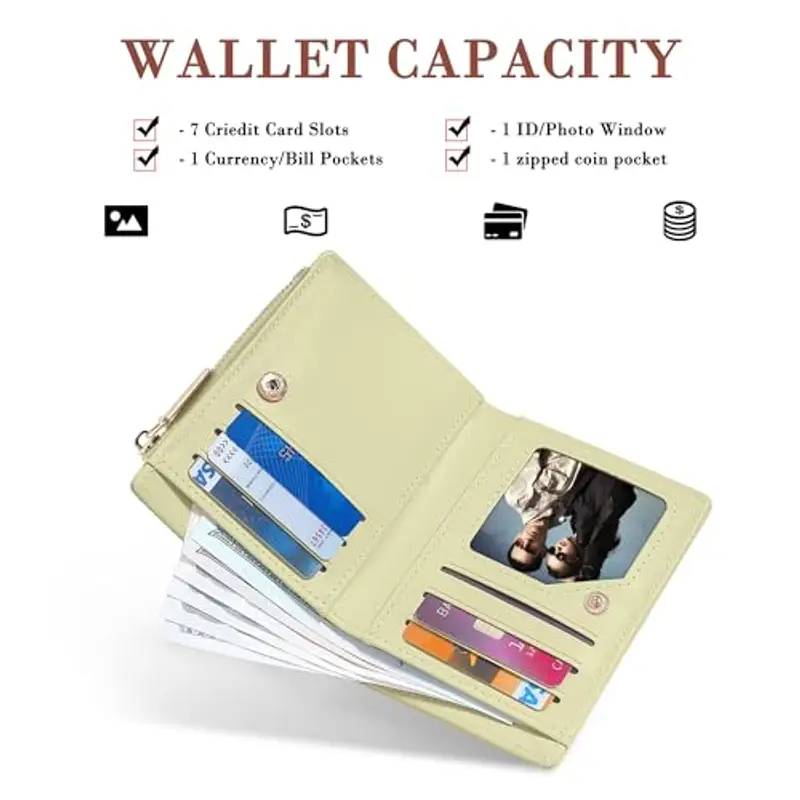 Conisy Portamonete Donna Giallo 1985326 miniatura 2