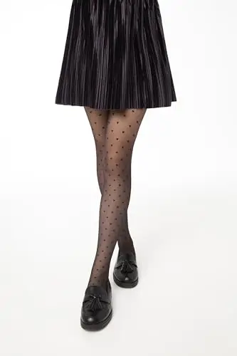 Conte elegant Anabel Eleganti Collant, Nero, 116 cm miniatura 2