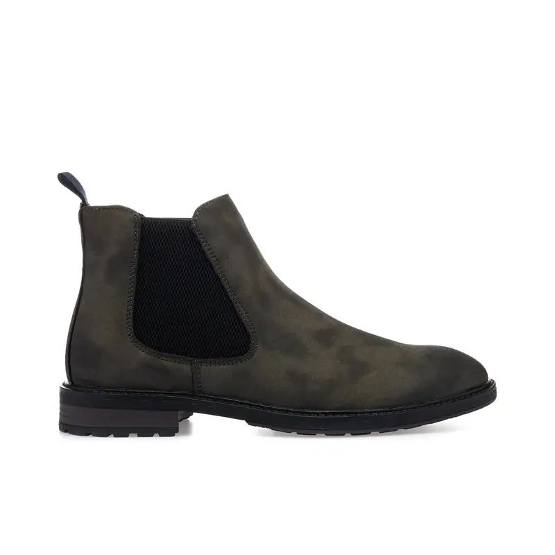 Stivaletti grigi modello chelsea