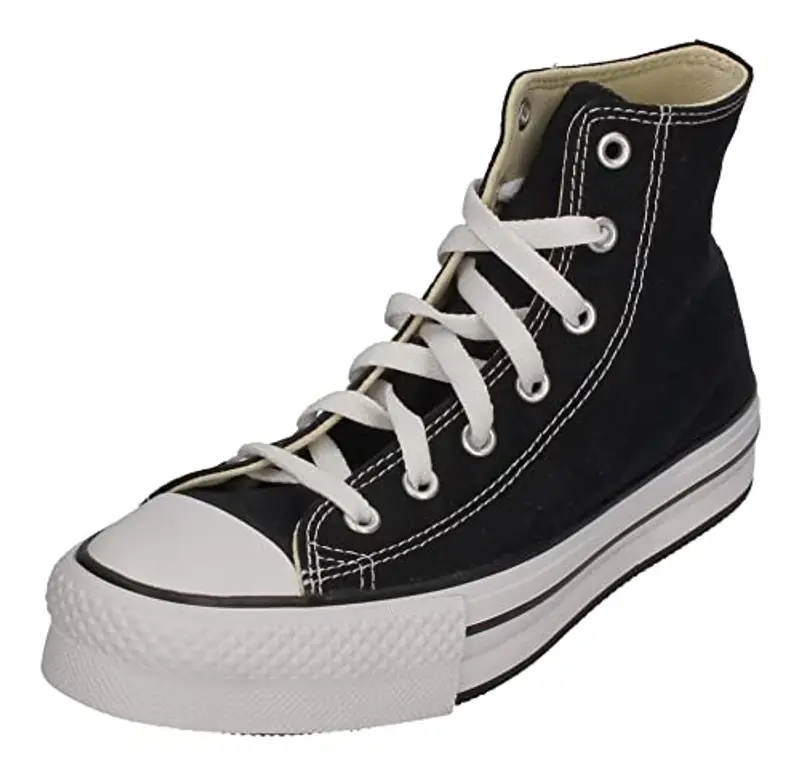 Converse All Star CTAS EVA Lift Hi Sneaker Nero Da Bambina 671107C