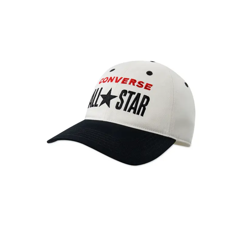 All Star Relaxed Baseball Cap Cappello in Nero Black
