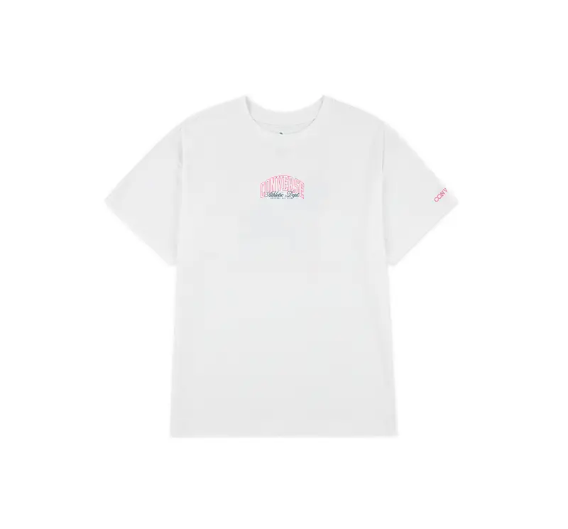 Converse T-shirt Bianco 4026322