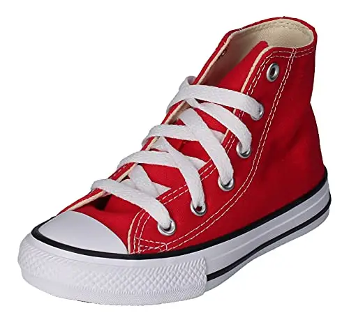 Converse Chuck Taylor All Star Core Hi, Sneaker Unisex Ragazzi, Rosso, 33.5