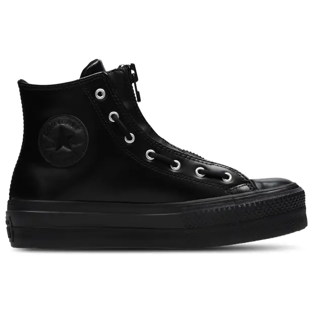Chuck Taylor All Star female Scarpe - Nero - Pelle - Foot Locker Black