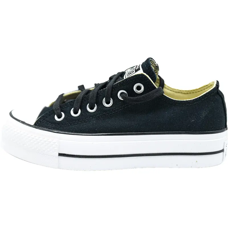 Chuck taylor all star lift ox. Black/white/white | Converse Nero