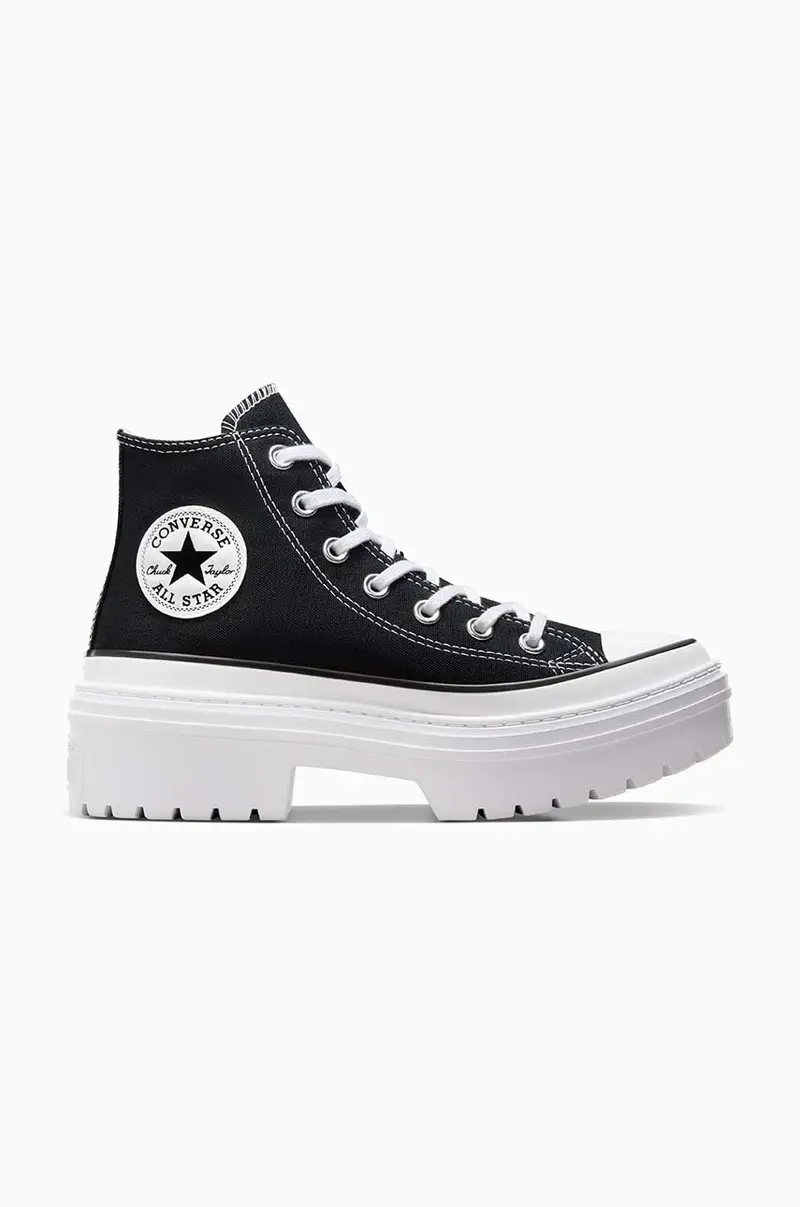 Chuck Taylor All Star Lugged Heel Platform Black A08258C Nero